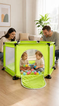 👶 CORRAL INFANTIL AMPLIO Y SEGURO 💚
