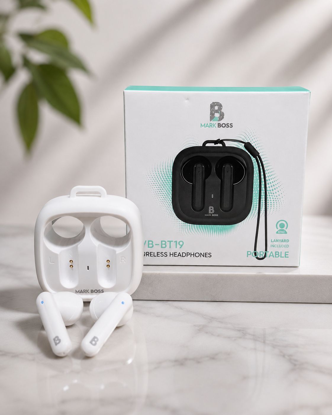 🎧 Audífonos Inalámbricos MARK BOSS B-BT19. C37
