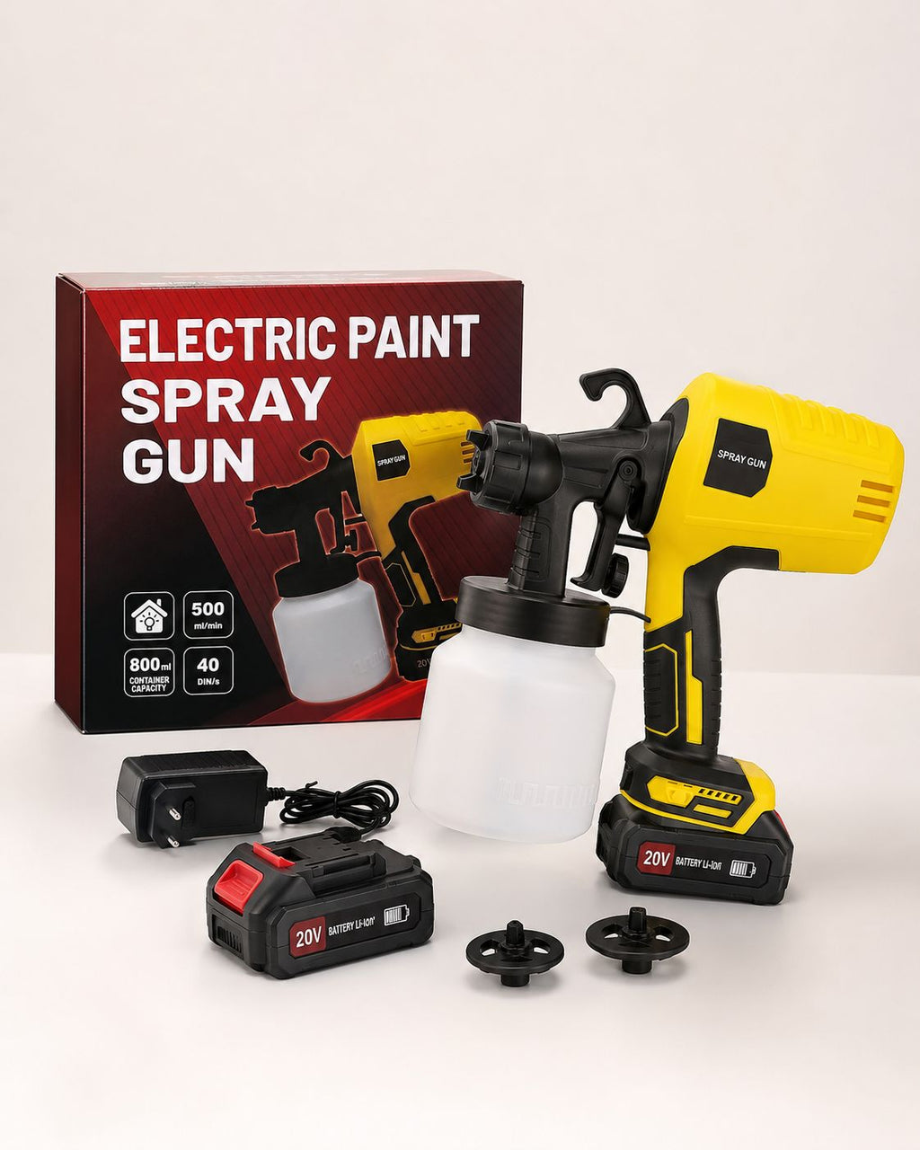 PISTOLA DE PINTURA ELÉCTRICA🎨🫟.E2N4