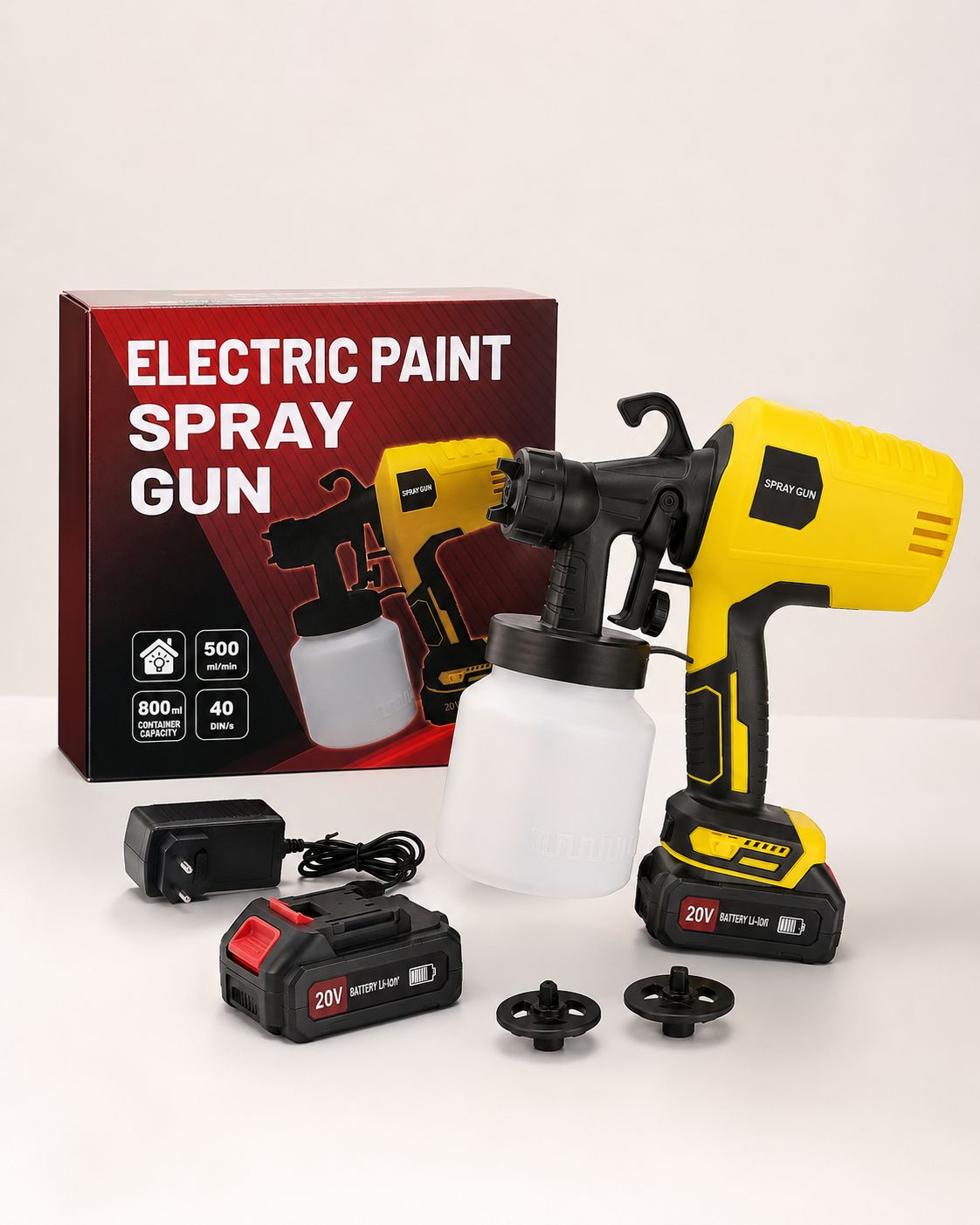 PISTOLA DE PINTURA ELÉCTRICA🎨🫟.E2N4