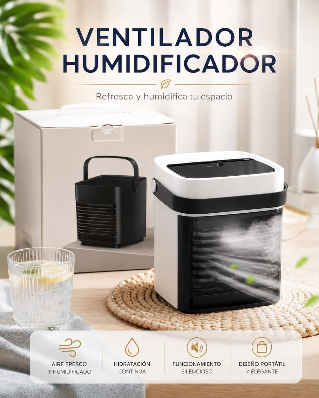 VENTILADOR HUMIDIFICADOR. P