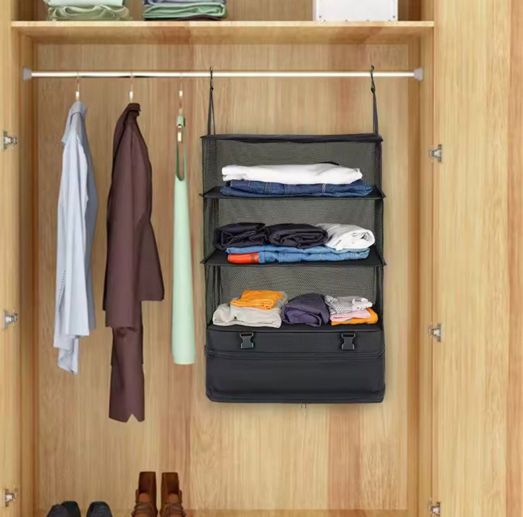 ORGANIZADOR COLGANTE DE VIAJE PLEGABLE