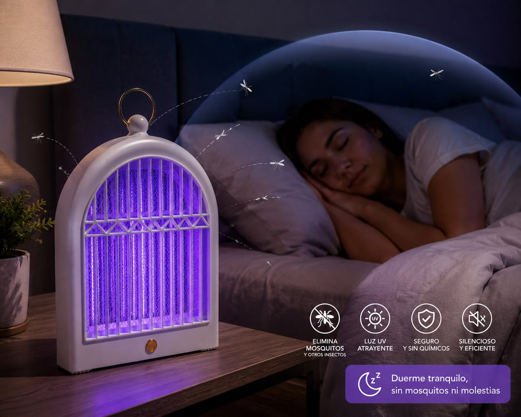 LÁMPARA MATA MOSQUITOS UV XXL
