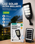 REFLECTOR LED CON PANEL SOLAR. E9N3