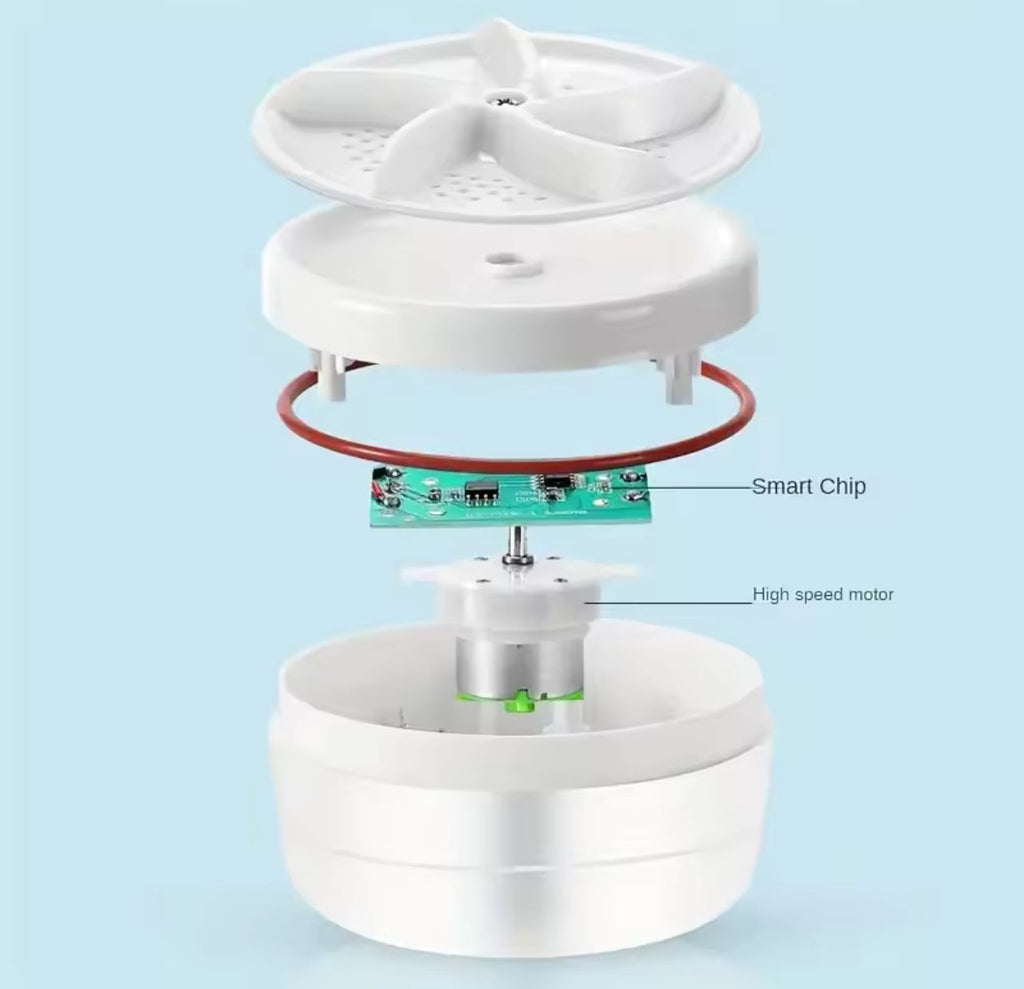 MINI TURBINA DE LAVADORA. E5N3
