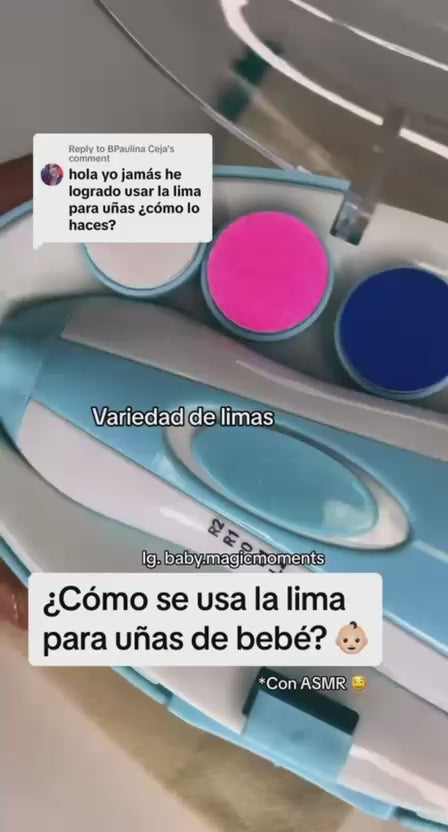 CORTADOR ELÉCTRICO DE UÑAS PARA BEBÉS