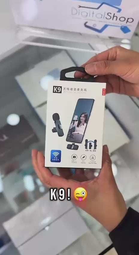 MICRÓFONO K9 x2