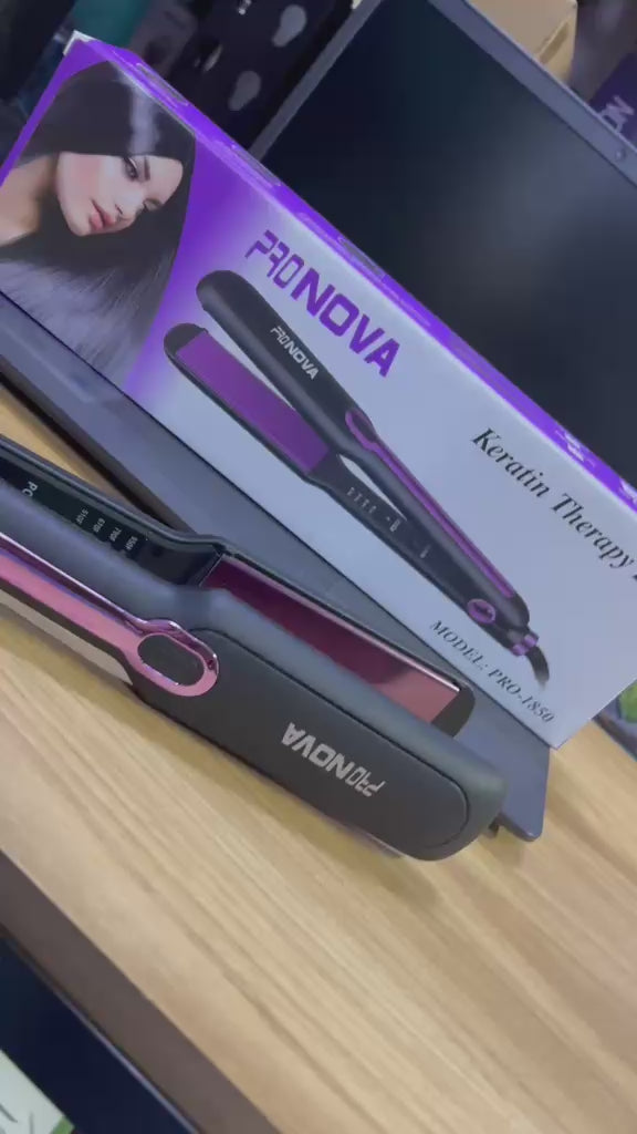 PLANCHA ALISADORA MORADA PRONOVA
