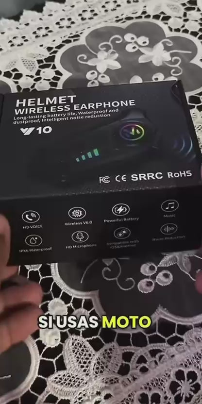 AUDIFONO INALÁMBRICO HELMET V10