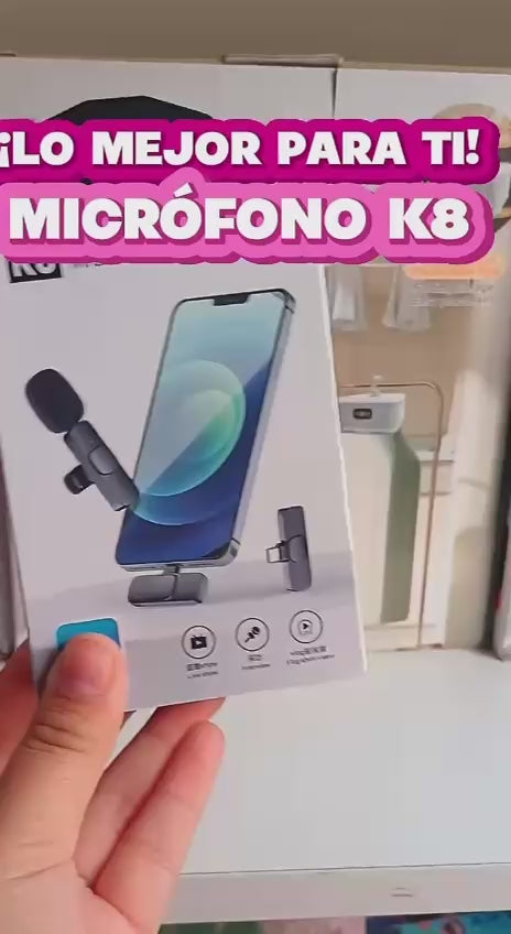 MICRÓFONO INALÁMBRICO K8