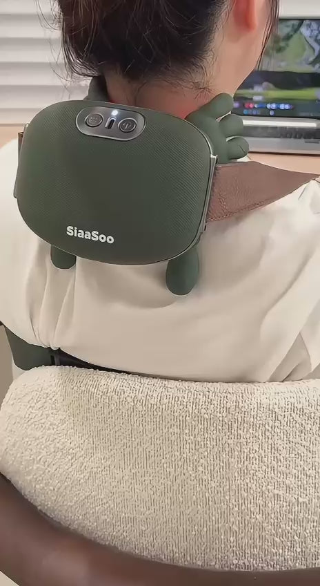 MASAJEADOR INTELIGENTE DE CUELLO Y ESPALDA CON CALOR